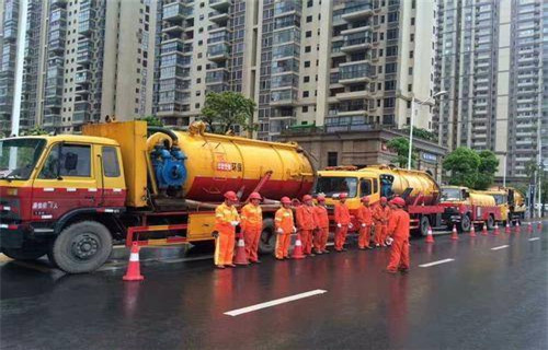 绥阳市政管道清淤