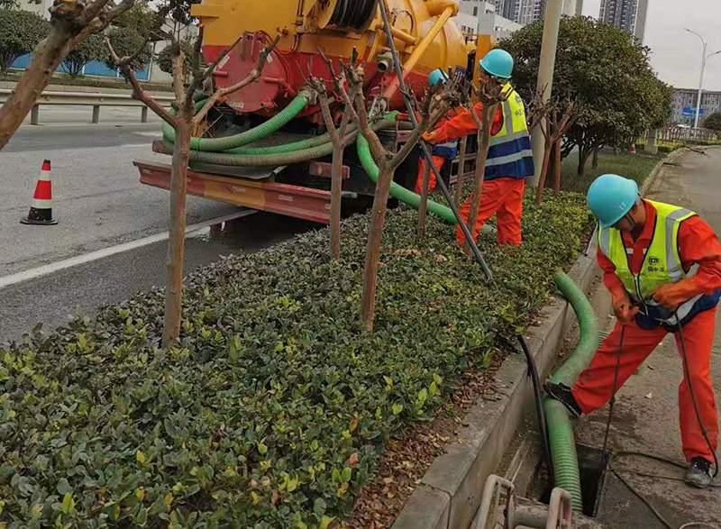 绥阳市政管道清淤